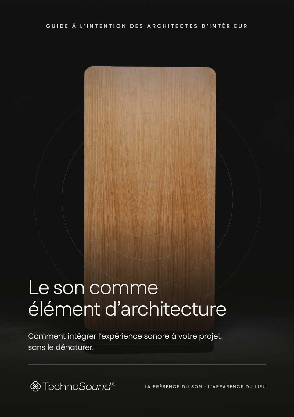 Couverture de l'ebook Le son comme élément d'architecture